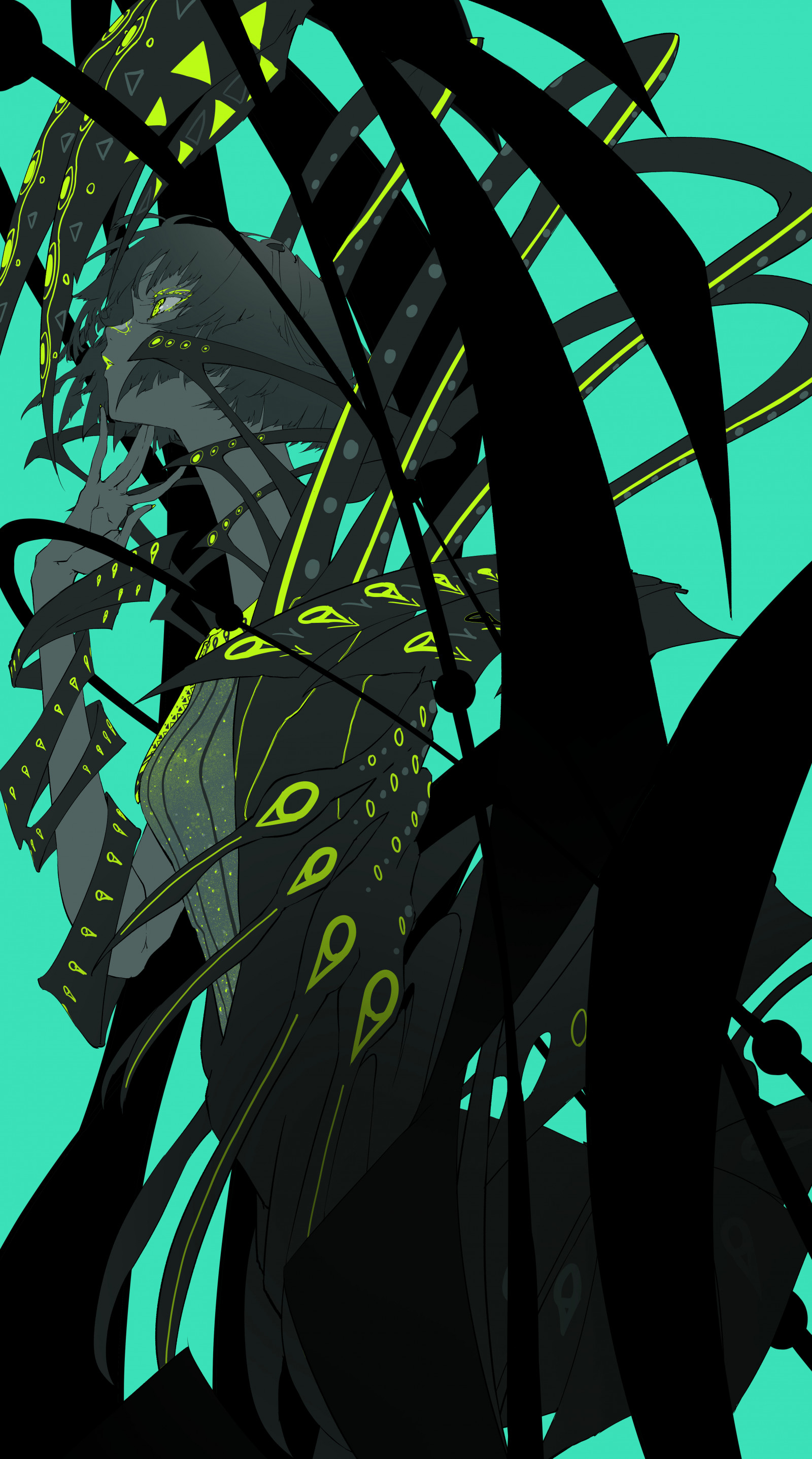 Nico Tina, minimalismus, anime dívky