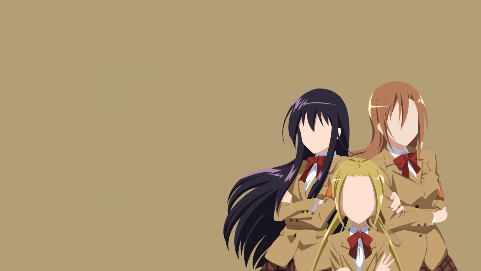 ilustrace, anime, anime dívky, kreslená pohádka, Seitokai Yakuindomo, Hagimura Suzu, Amakusa Shino, Shichij Aria, Snímek obrazovky, mangaka