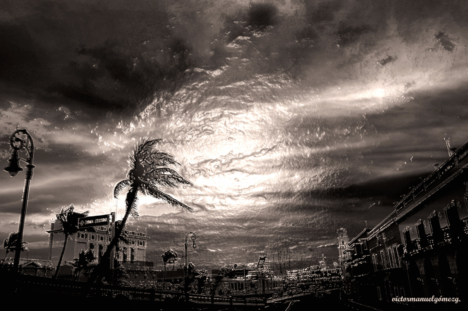 slunečnímu záření, černobílý, západ slunce, město, panoráma města, noc, odraz, nebe, fotografování, večer, ráno, Mexiko, soumrak, světlo, mrak, počasí, ciudad, Ocaso, tma, digitální umění, blancoynegro, monotónní, artedigital, quer taro, victormanuelg mezg, Černý a bílý, monochromatické fotografování, monotono