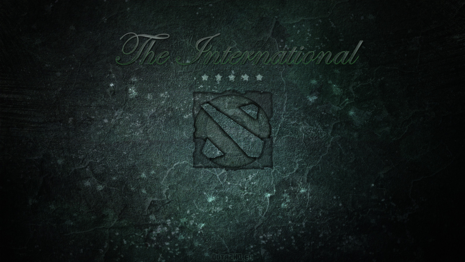 Černá, text, logo, textura, kruh, Dota 2, Dota, tma, číslo, Snímek obrazovky, počítač tapeta, font, mezinárodní