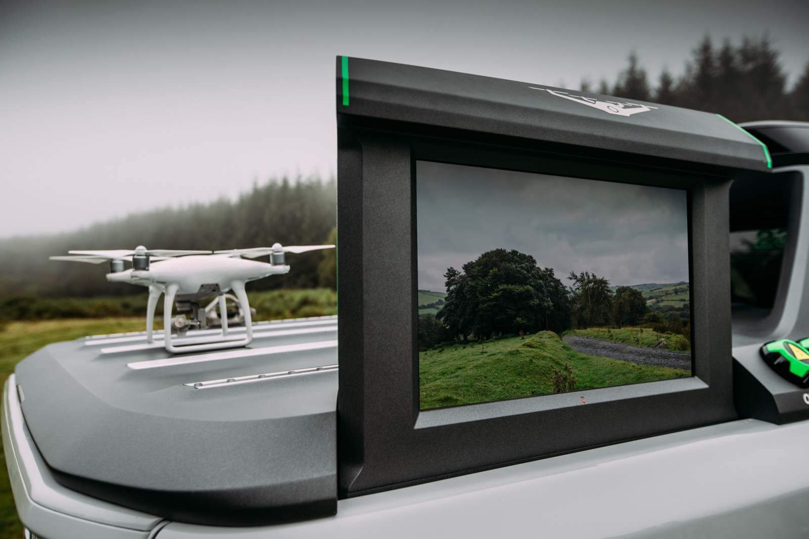 vindue, bil, køretøj, Nissan, teknologi, Indretning, netcarshow, netcar, bil billeder, bil foto, 2017, Navara EnGuard koncept, møbel, displayindretning, computerskærm, bakspejl