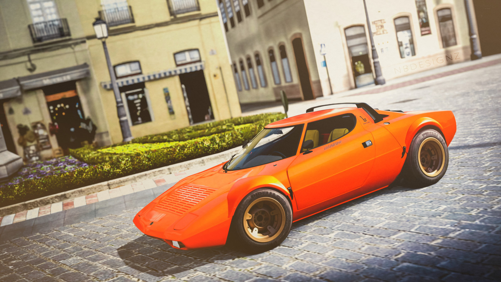 Itálie, auto, vozidlo, Sony, sportovní auto, italština, Lancia Stratos, Stratos, Italia, cars, sexy, Lancia, digitální, babička, 6, Turismo, horký, superauto, GT6, pS3, polyfonie, Playstation3, gtplanet, nbdesignz, pozemní vozidla, automobilového designu, závodní auto, hf, Ferrari