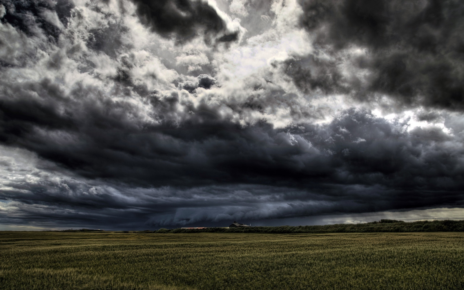slunečnímu záření, krajina, černobílý, Příroda, nebe, pole, bouřka, vítr, horizont, atmosféra, mrak, počasí, lučina, bouřka, tma, prostý, 2560x1600 px, prérie, Černý a bílý, meteorologický jev, kupa