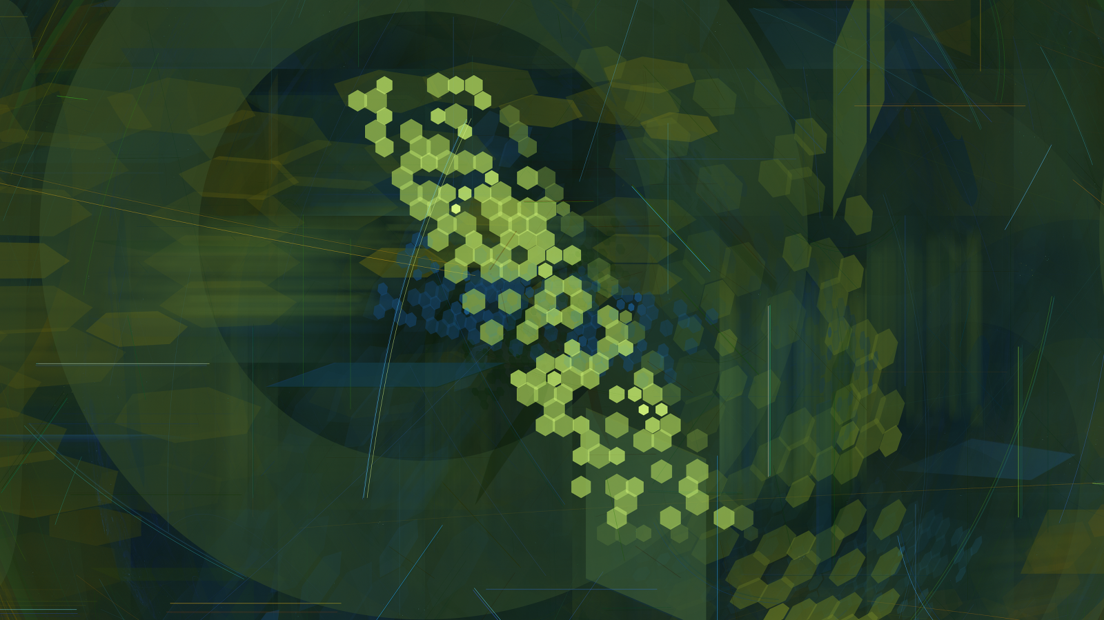 abstraktní, fraktální, digitální umění