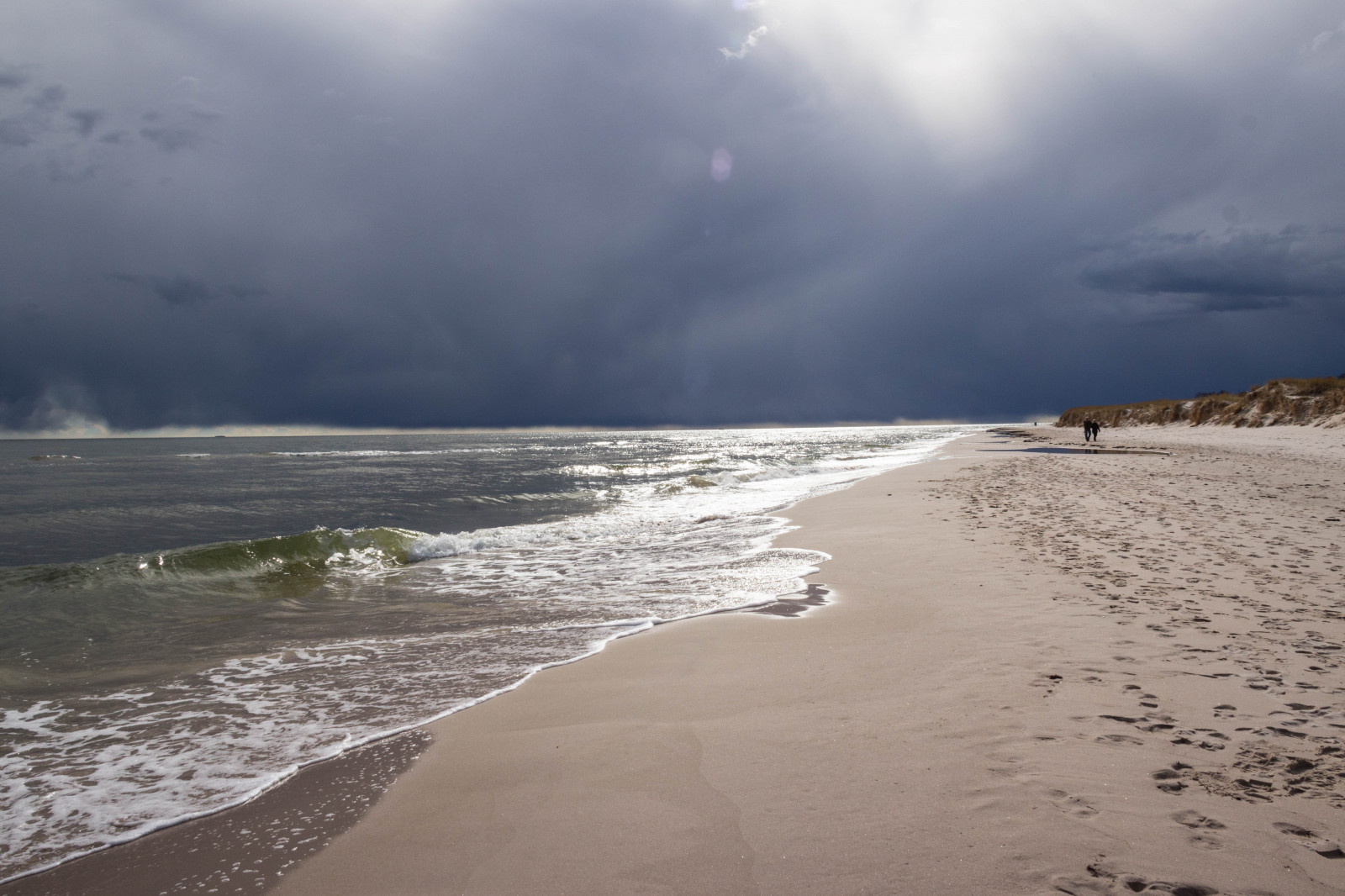 Weather Strand Wallpaper : people, sea, bay, shore, sand, sky, beach, coast, horizon ...