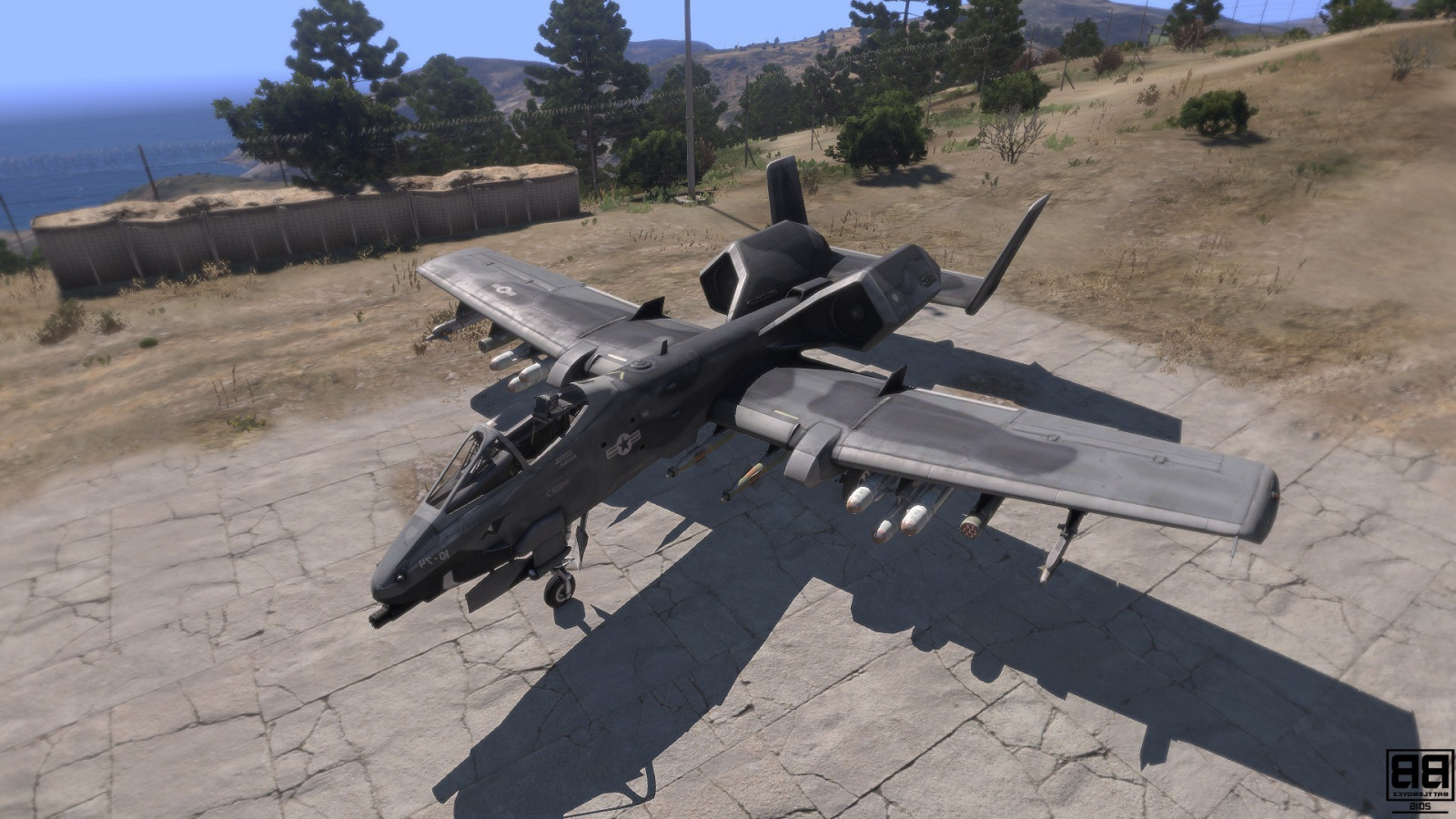 computerspil, køretøj, fly, fly, Fairchild Republic En 10 Thunderbolt II, militær, militærfly, hær, Bombefly, luftvåben, Arma 3, luftfart, 1920x1080 px, jagerfly, jetfly, jorden angreb fly