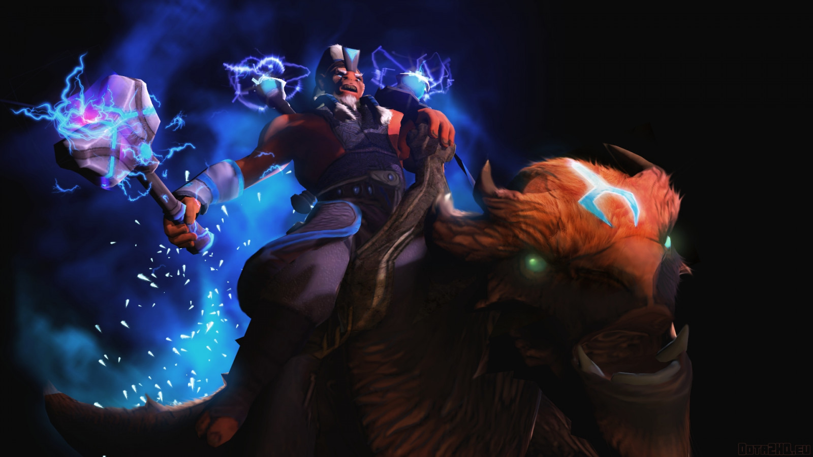 Dota 2, disruptor, KUNST, skærmbillede, computer tapet, specielle effekter