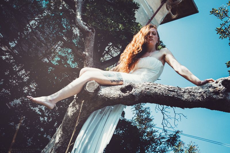 Schönheit, Mädchen, Natur, Wasser, Fotografie, Baum