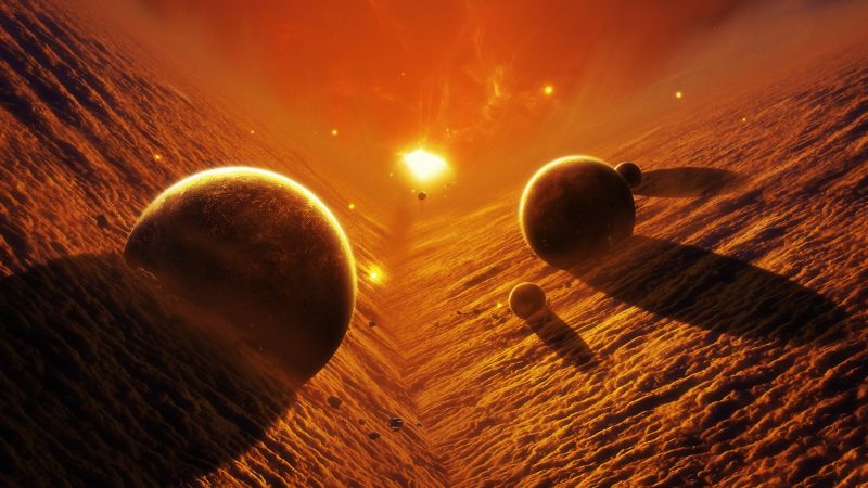 galaxie, planeta, stín, umělecká díla, slunečnímu záření, noc galaxie, planeta, stín, umělecká díla, slunečnímu záření, noc