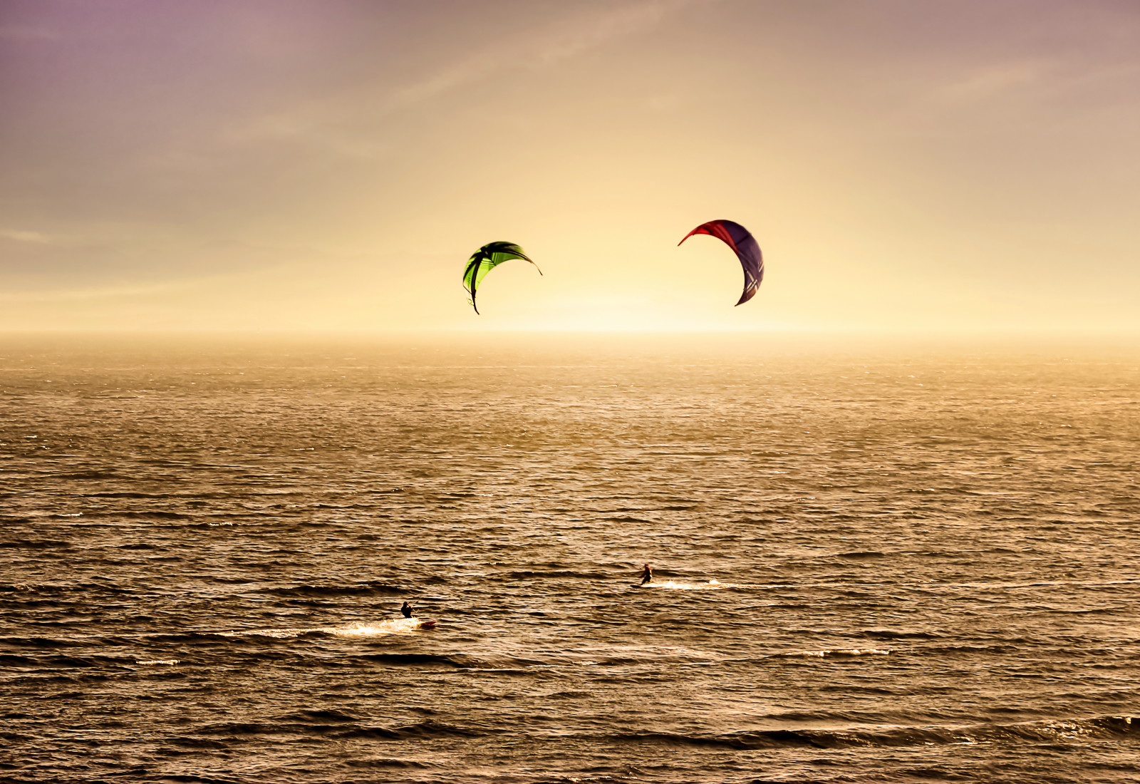 Wallpaper sports, landscape, sunset, sea, sky, beach, sunrise