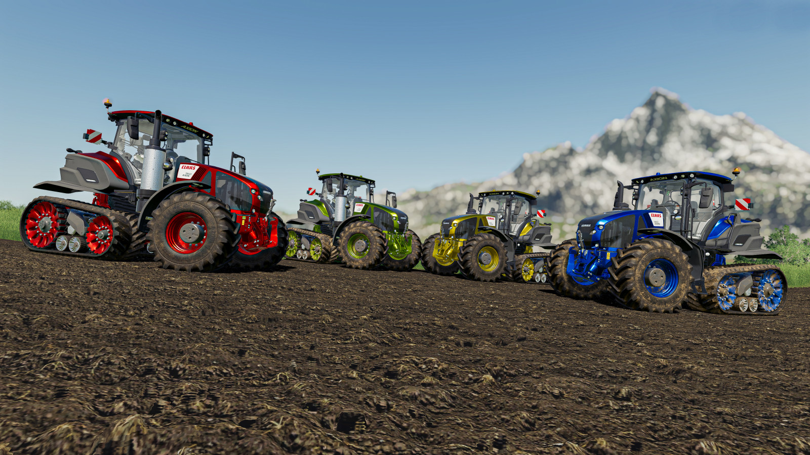 Wallpaper : farm, farming simulator, tractors, green, red, metal ...