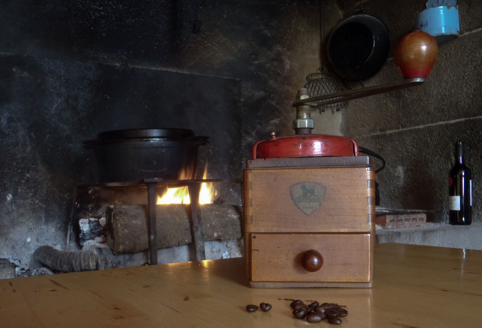 Masaüstü Peugeot, soba, fırın, ocak, kafe, mizah, Auvergne, Moulin