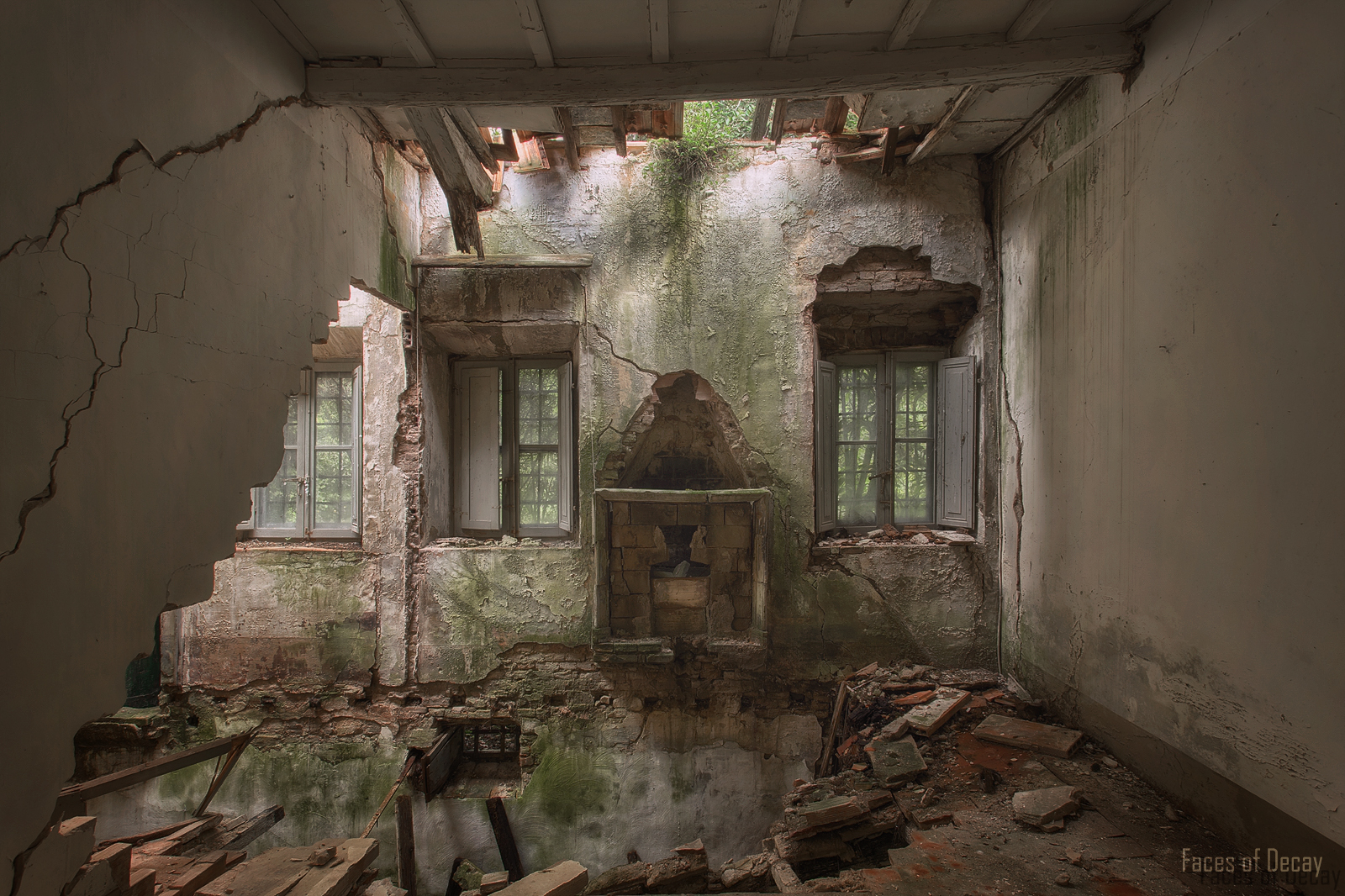 Wallpaper : window, ruin, abandoned, HDR, decay, ruins, Alt, desolate ...