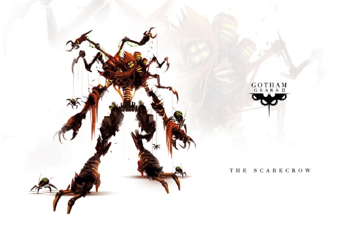 1200x784 px, opera d'arte, Batman, Gotham Gears, personaggio Spaventapasseri