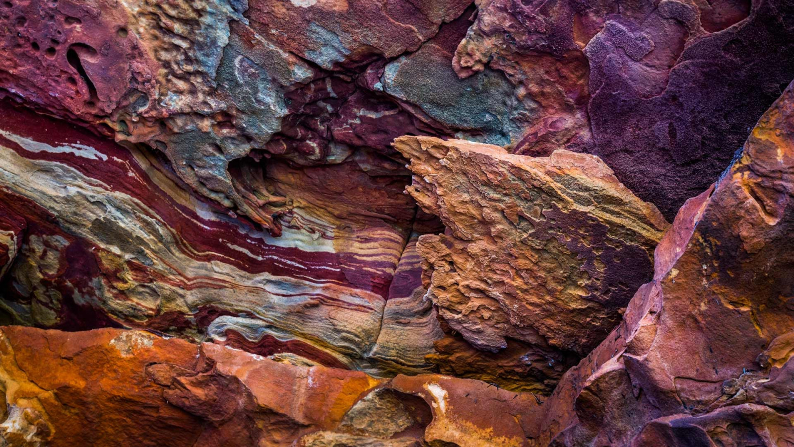 Abstract Rocks Wallpapers Wallpaper : 1920x1080 px, abstract, Australia, colorful, national park ...