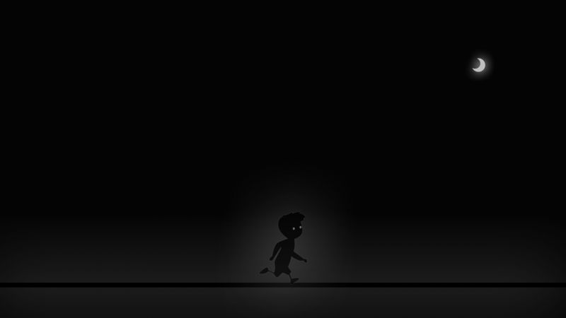 videohry, černobílý, noc, Předpeklí, Měsíc, měsíční svit videohry, černobílý, noc, Předpeklí, Měsíc, měsíční svit
