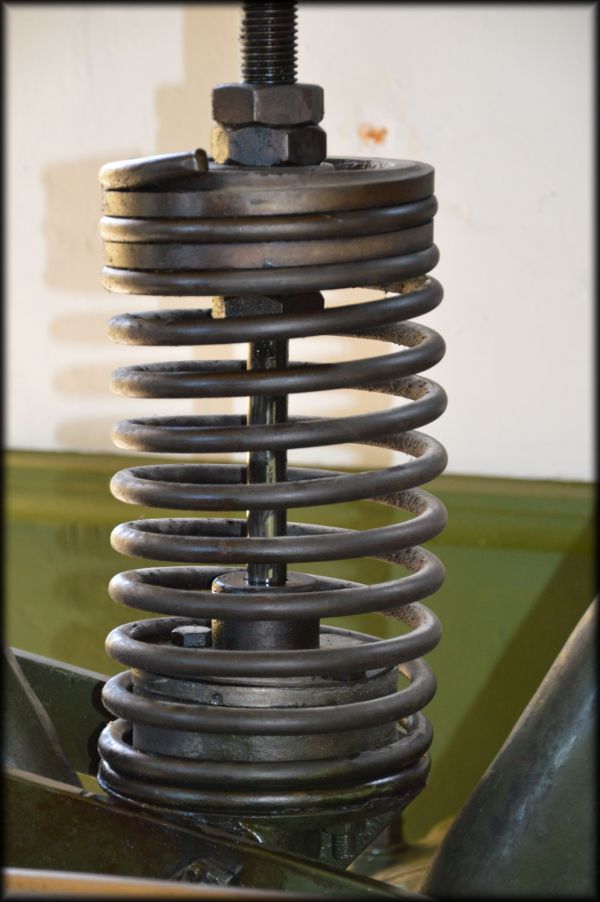 portrait display,spiral,machine,parts,coil spring,antishock
