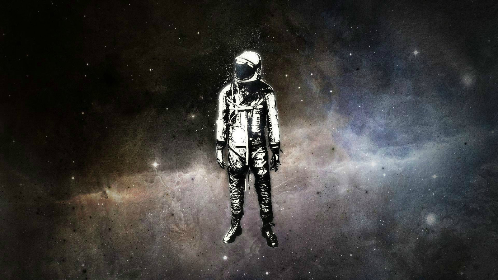 digitální umění, noc, prostor, minimalismus, umělecká díla, space art, astronaut, vesmír, astronomie, Alex Cherry, Jurij Gagarin, tma, Snímek obrazovky, počítač tapeta, vesmír, astronomický objekt