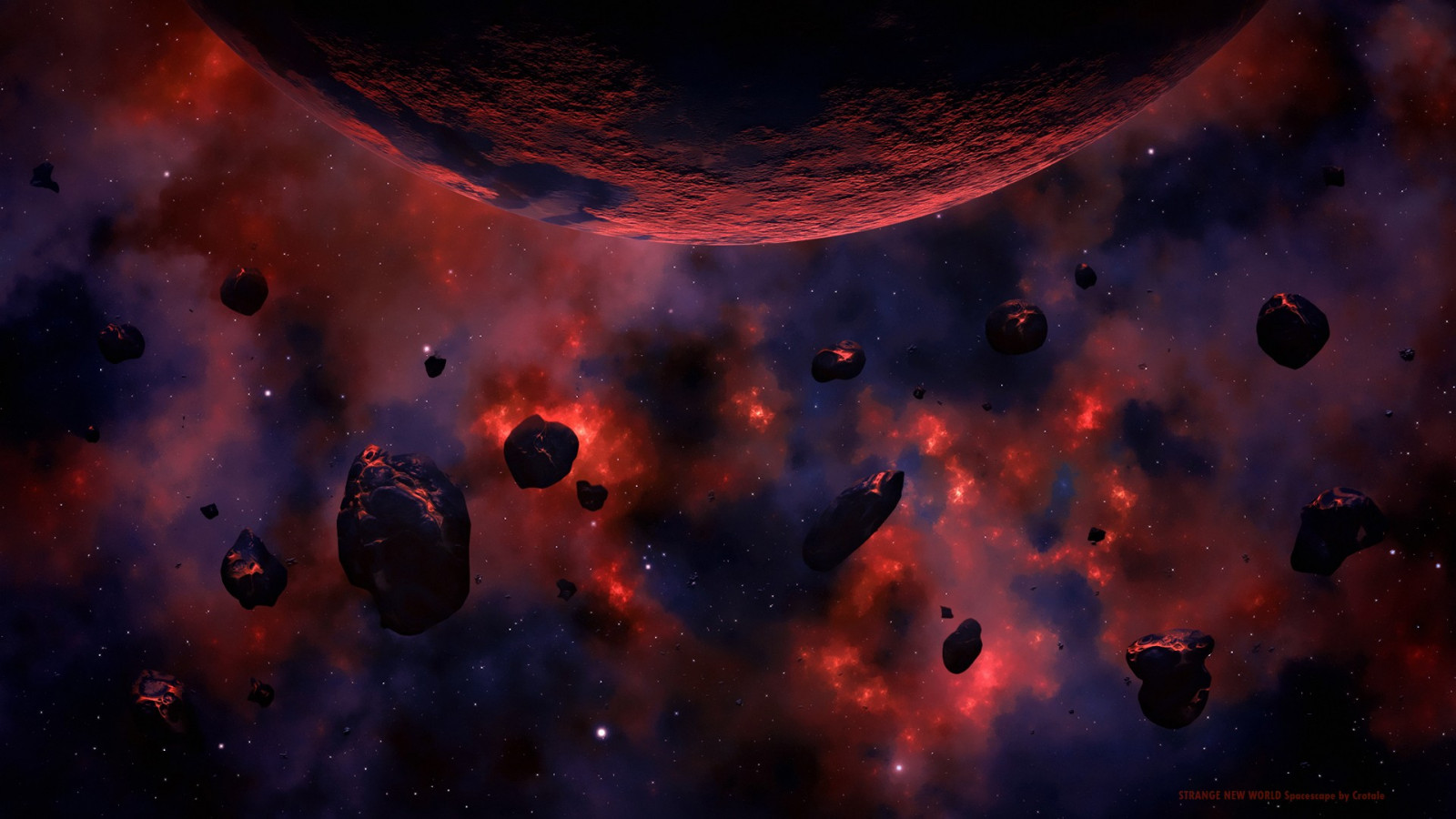 Digital kunst, planet, plads, himmel, Rumtekunst, stjernetåge, atmosfære, univers, ødelæggelse, astronomi, ydre rum, himmellegeme