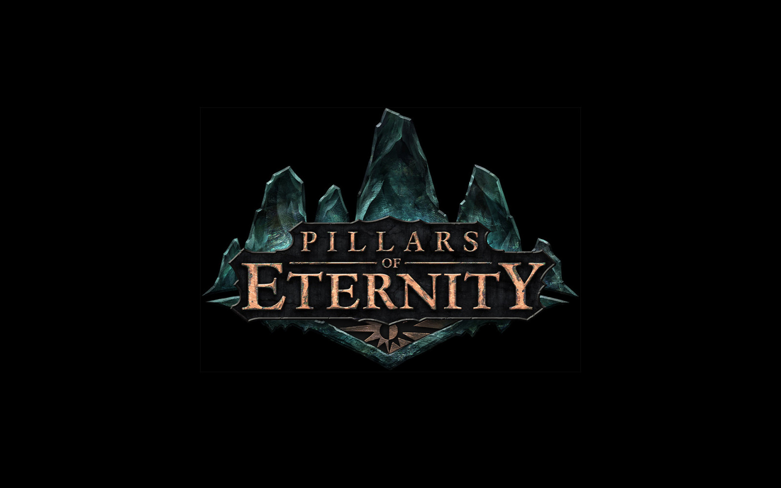 ilustrace, text, logo, značka, Pillars of Eternity, Snímek obrazovky, počítač tapeta, font, kryt alba, hraní rolí, obsidian Entertainment, Nejlepší projekt financovaný startér