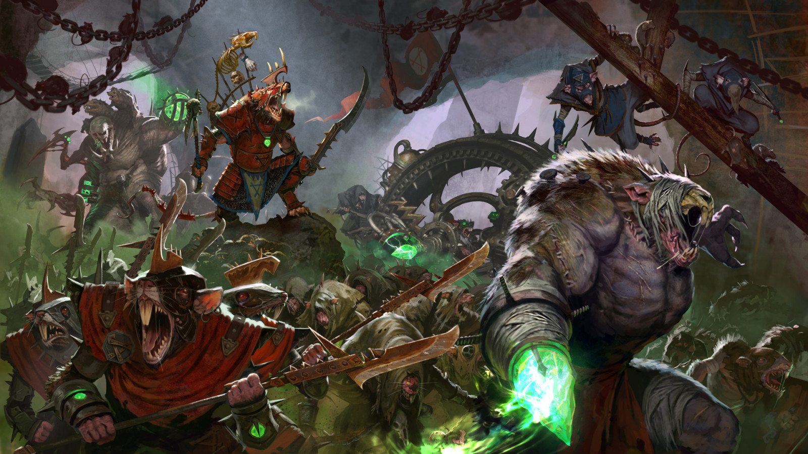 1920x1080 px, Skaven, Total War Warhammer II, Warhammer