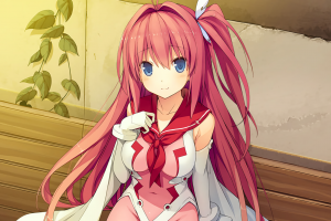 Wallpaper Anime Girls Ao No Kanata No Four Rhythm Kurashina