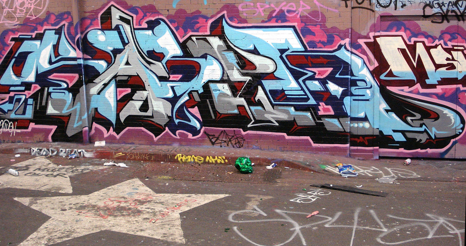 ลอนดอน, กระบี่, กราฟฟิตี, ศิลปะบนท้องถนน, ภาพจิตรกรรมฝาผนัง, 2008, ศิลปะ, วอเตอร์ลู, msk, revok