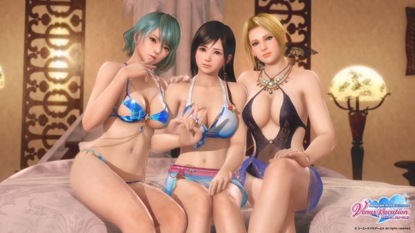 Dead or Alive,doa,Honoka,Nyotengu,Marie Rose,Kasumi