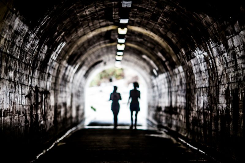 tunel, infrastruktura, oblouk, světlo, tma, strom tunel, infrastruktura, oblouk, světlo, tma, strom