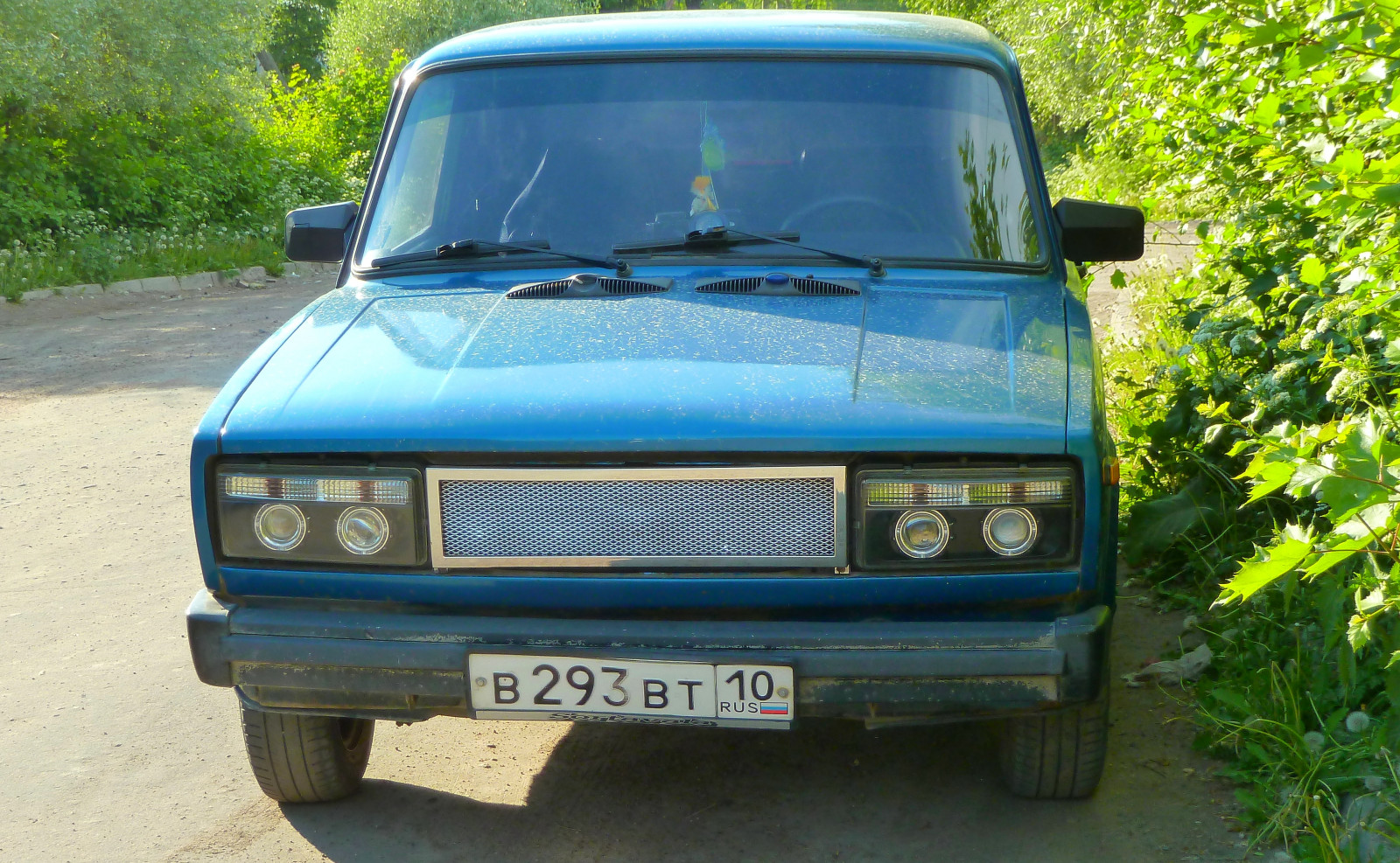 Ваз 2107 голубая