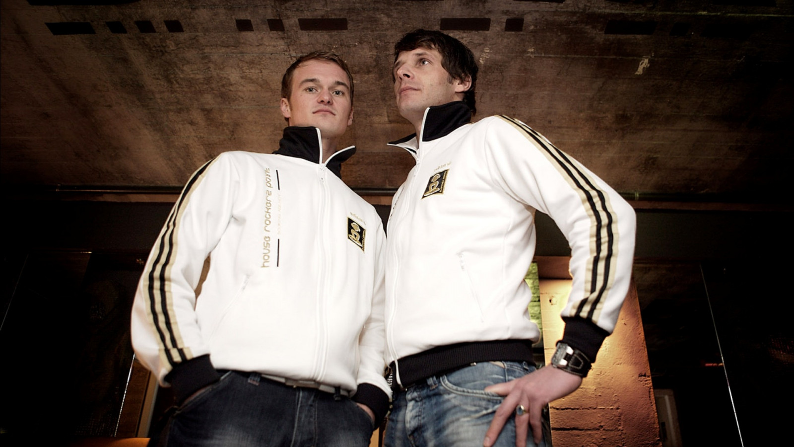 house rockerz, kapela, bundy, dívej se, džíny