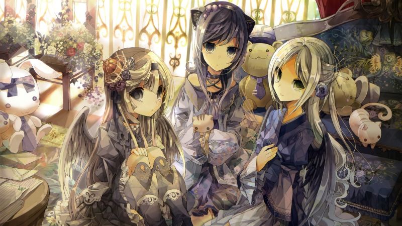 anime, anime dívky, Původní znaky, komiks, mytologie, oblečení anime, anime dívky, Původní znaky, komiks, mytologie, oblečení