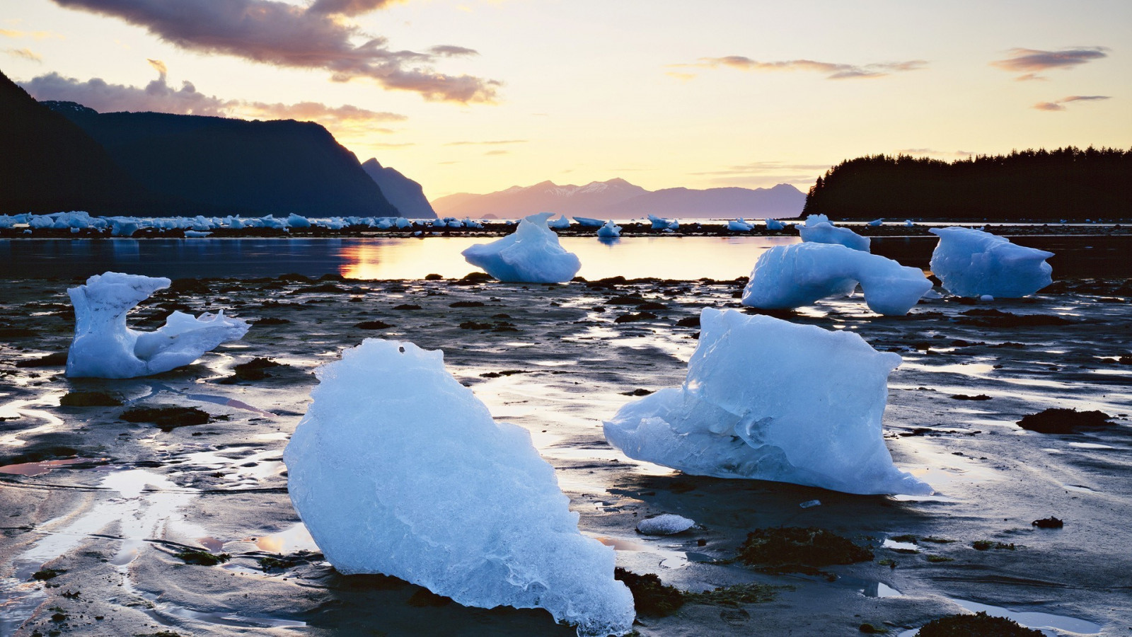 1920x1080 px, la glace, la nature, eau