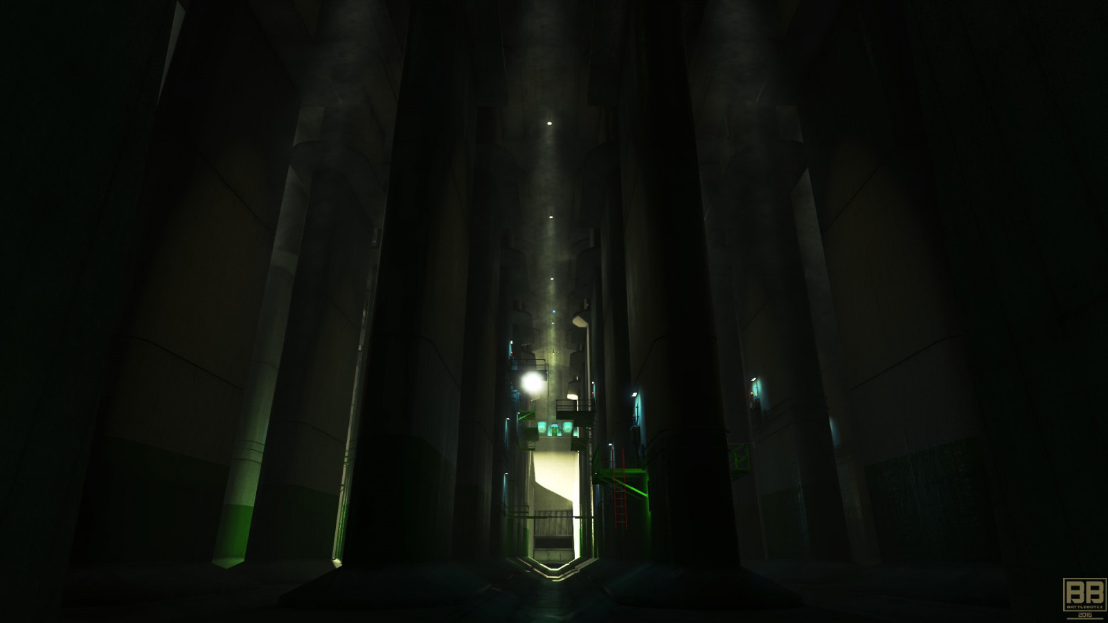 slunečnímu záření, světla, videohry, město, noc, voda, zelená, atmosféra, odlesk objektivu, Hrana zrcadla, půlnoc, světlo, osvětlení, tma, Snímek obrazovky