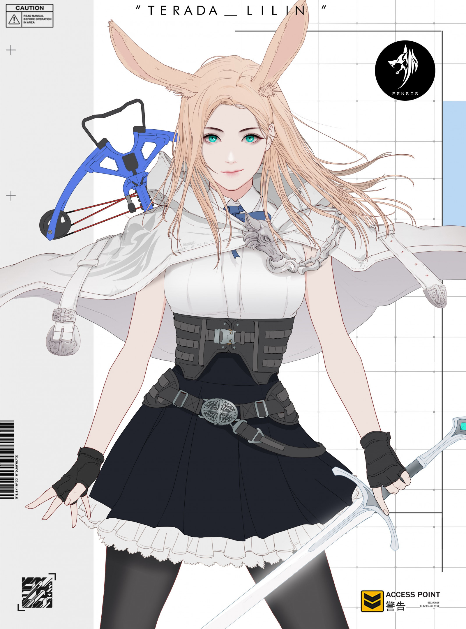 Gharliera, anime dívky