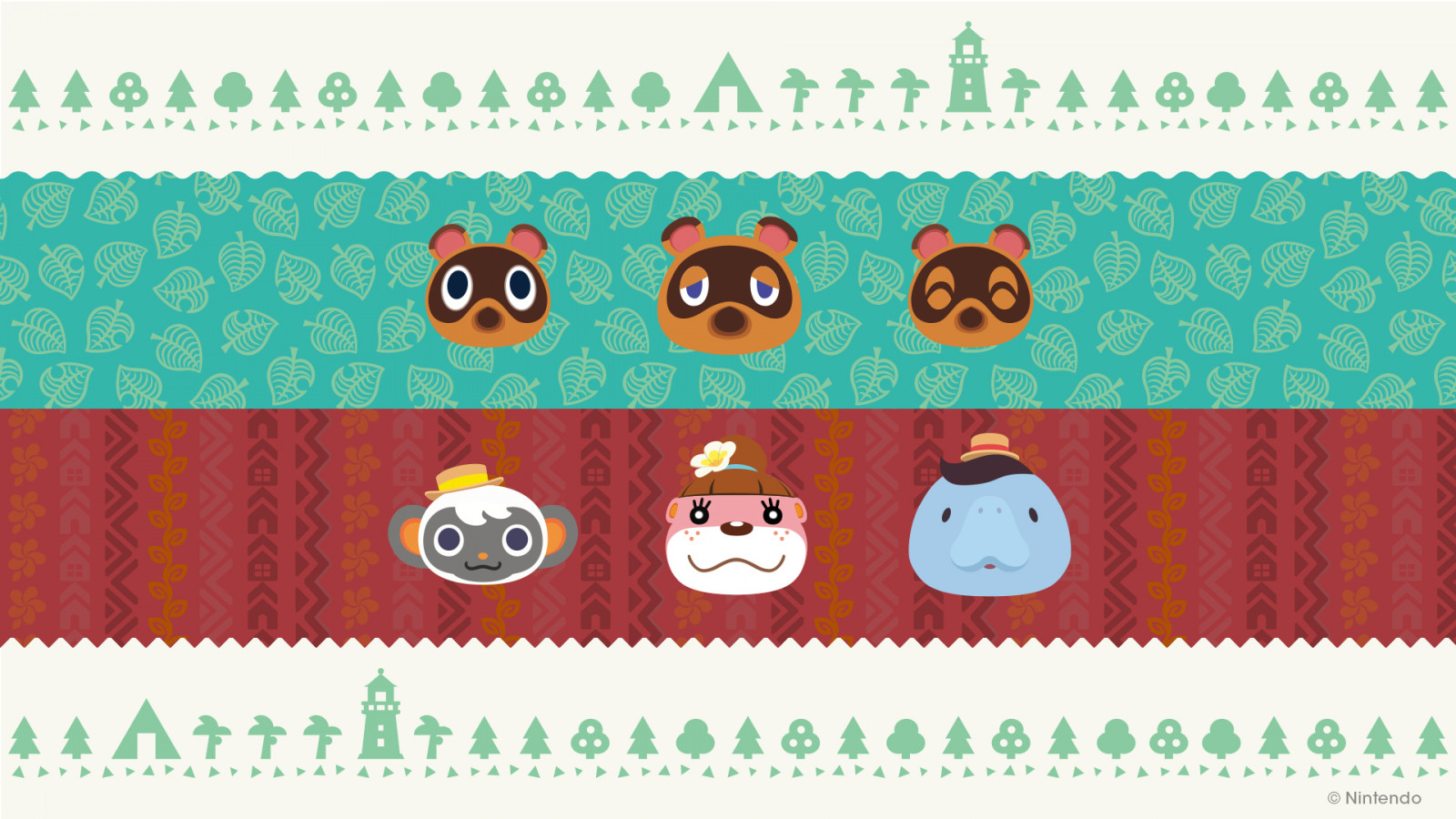 Wallpaper Animal Crossing, Tom Nook, Timmy animal crossing, Tommy animal crossing, video game