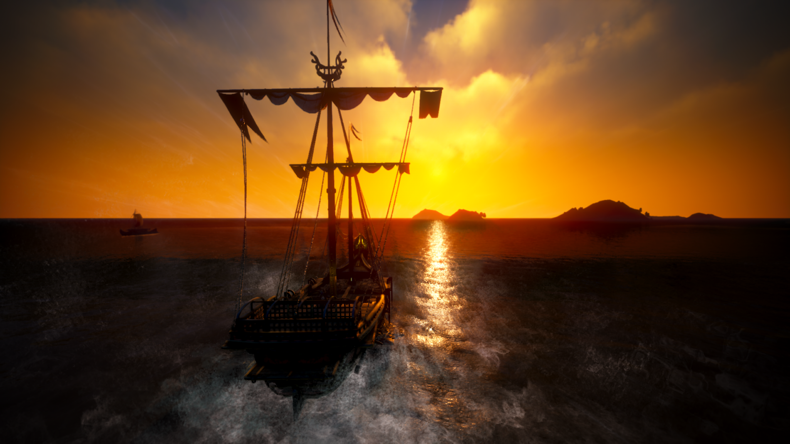 Wallpaper black desert online, lahn, wings 1920x1080