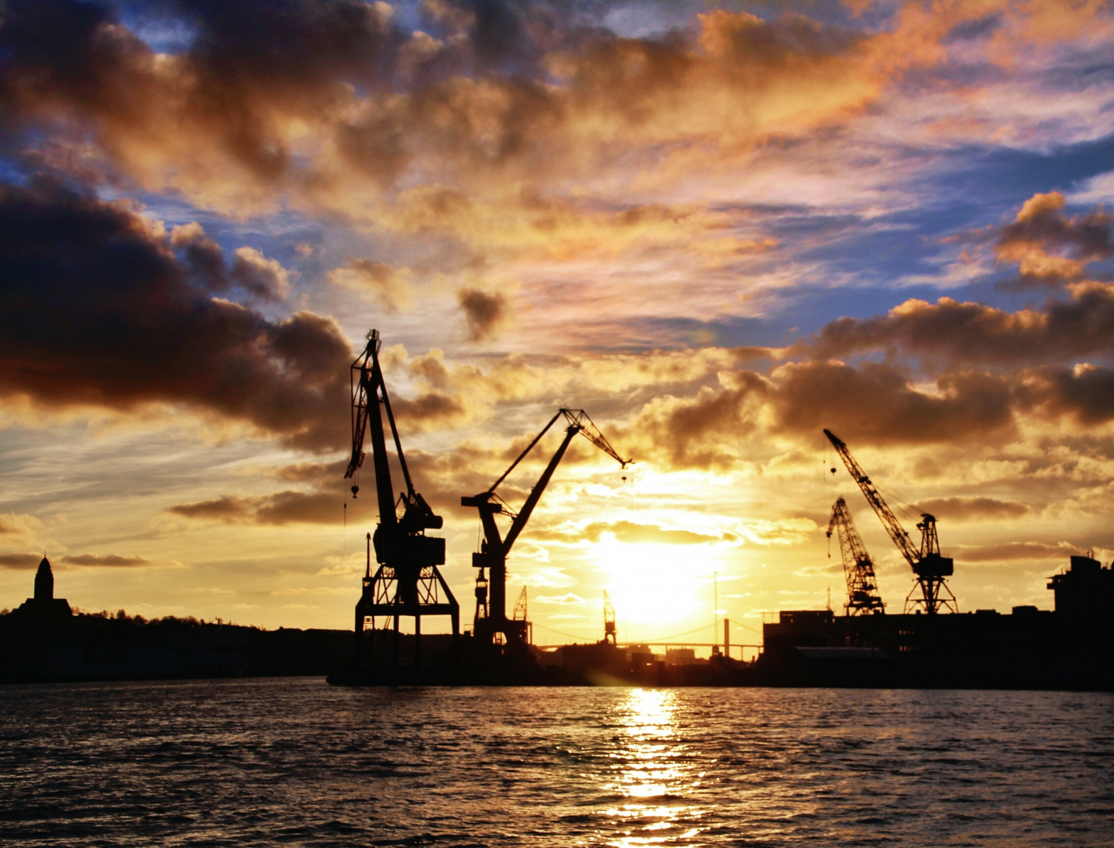 solnedgang, afspejling, natur, solskin, silhuet, refleksioner, solnedgang, Sverige, havn, gøteborg, fredfyldte, solstråler, populær, stilhed, vandskab, waterlandscape, waterandsky, beautifulsunset, cloudsandsky, simplysuperb
