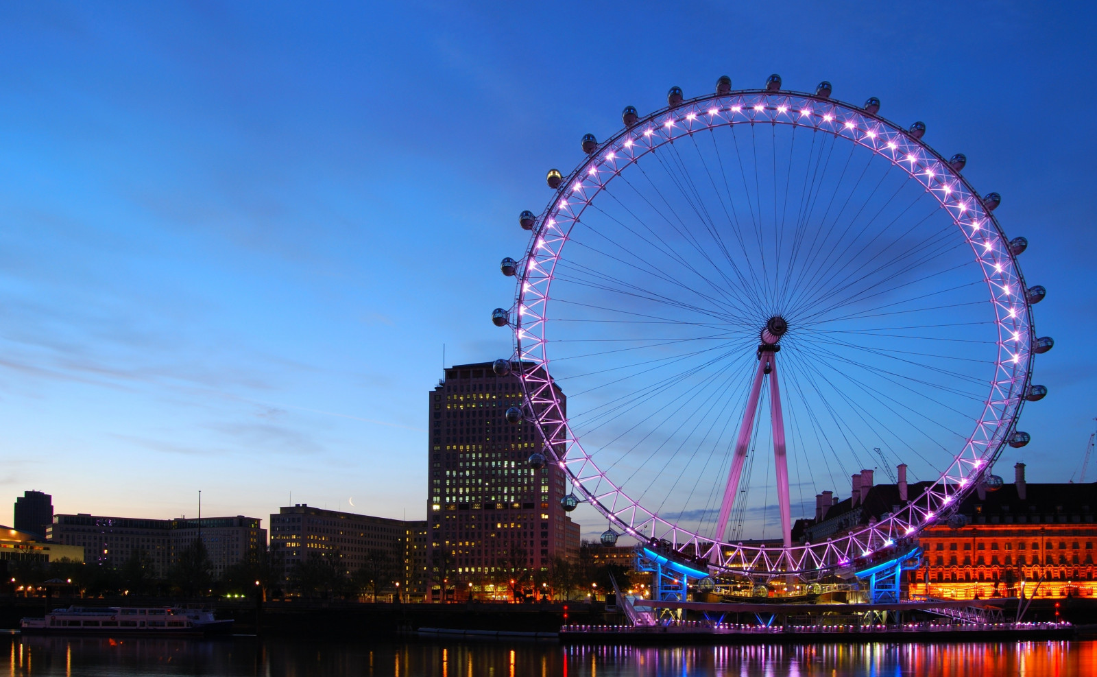 luci, Londra, città, acqua, urbano, costruzione, riflessione, parco, fotografia, ruota panoramica, crepuscolo, Tamigi, occhio di Londra, punto di riferimento, ricreazione, attrazione turistica, caratteristica geografica, ricreazione all'aperto, Parco divertimenti