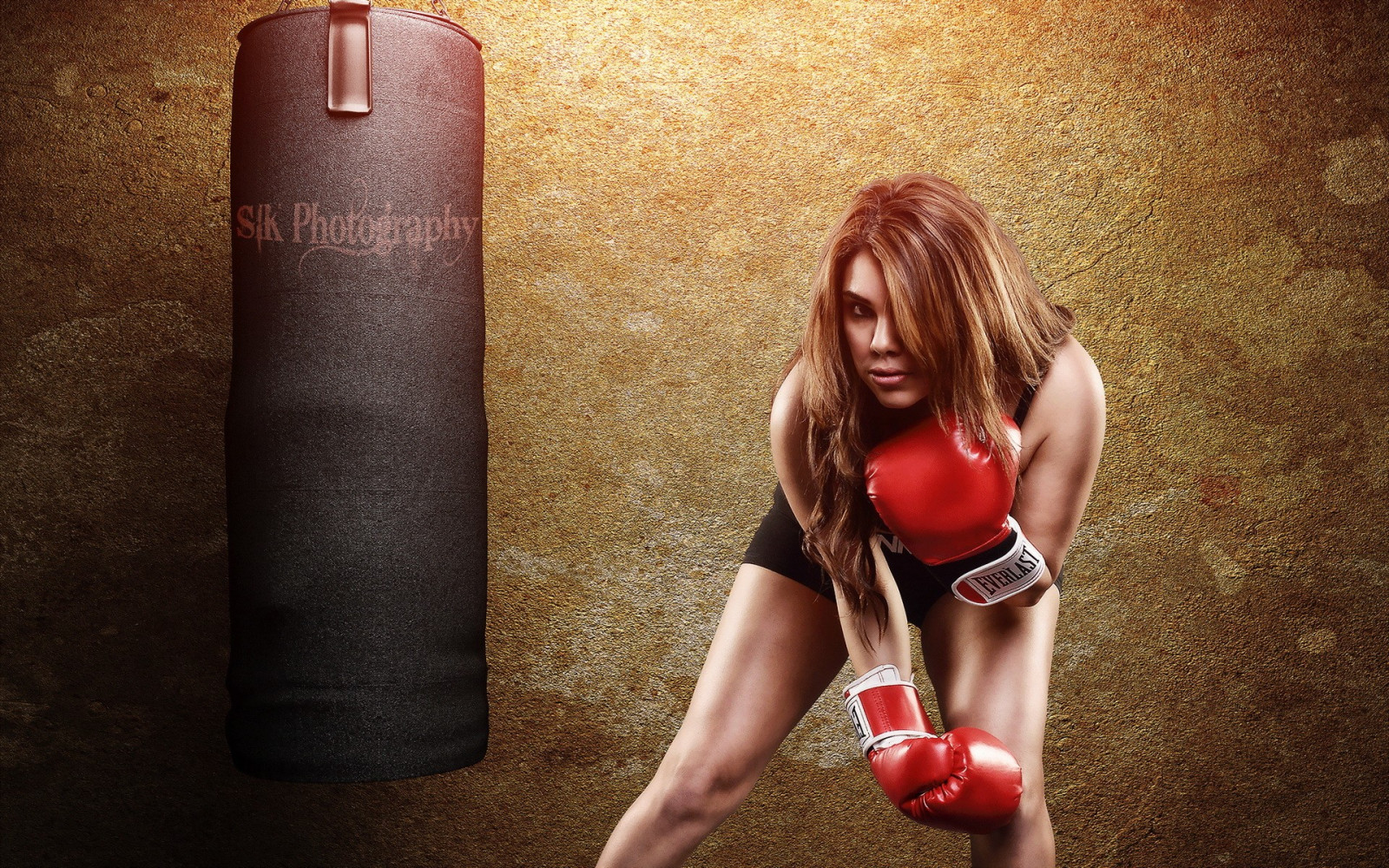 Wallpaper sports, women, model, red, boxing, clothing, beauty, hand