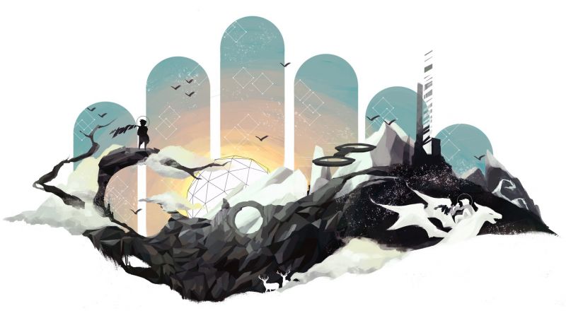 ilustrace, umělecká díla, kreslená pohádka, snowboard, digitální umění, jednoduché pozadí ilustrace, umělecká díla, kreslená pohádka, snowboard, digitální umění, jednoduché pozadí