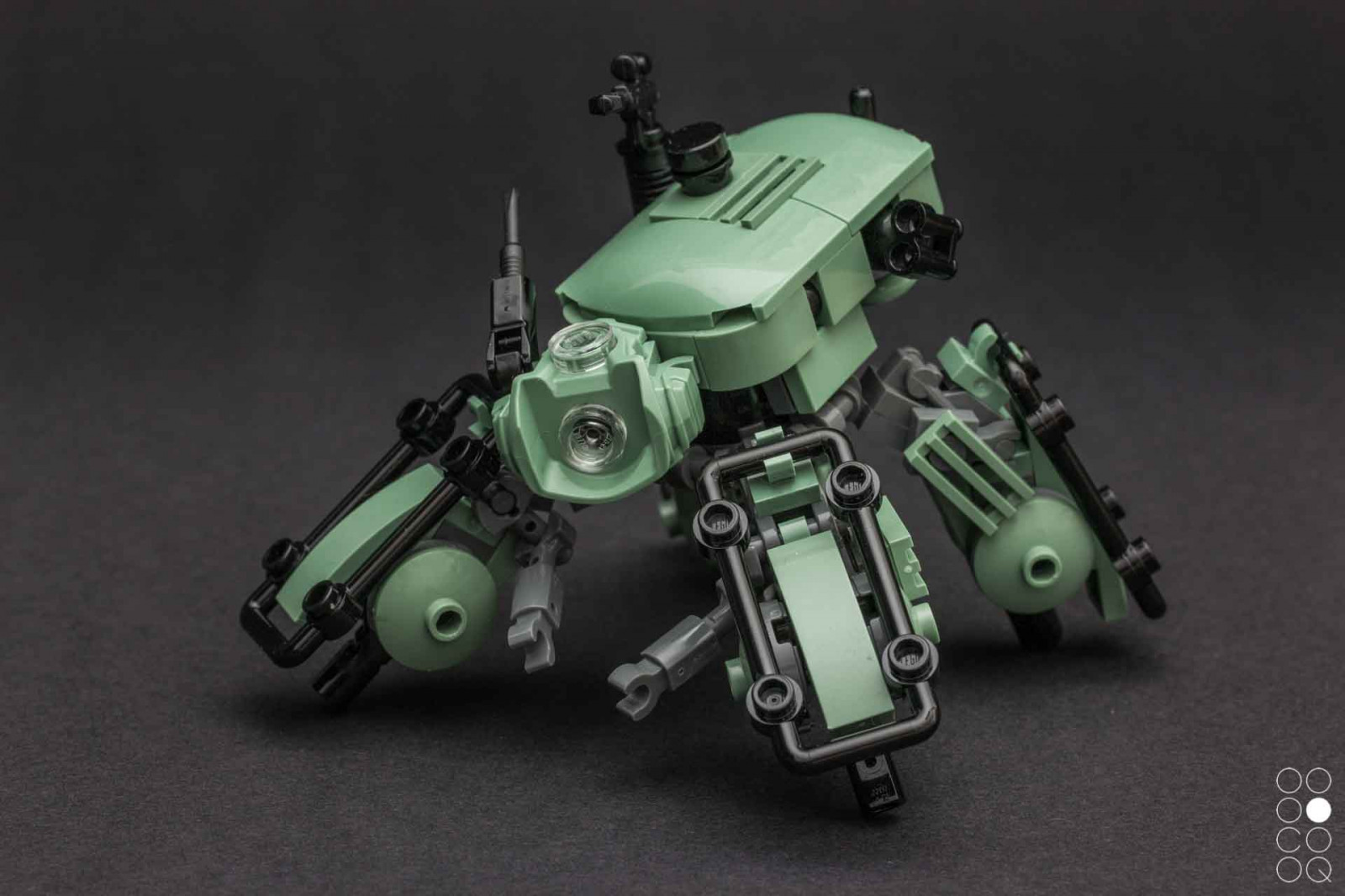 ai, coleblaq, thinktank, Mech, mecha, model, stonožka, robot, scifi, zbraň, brickarms