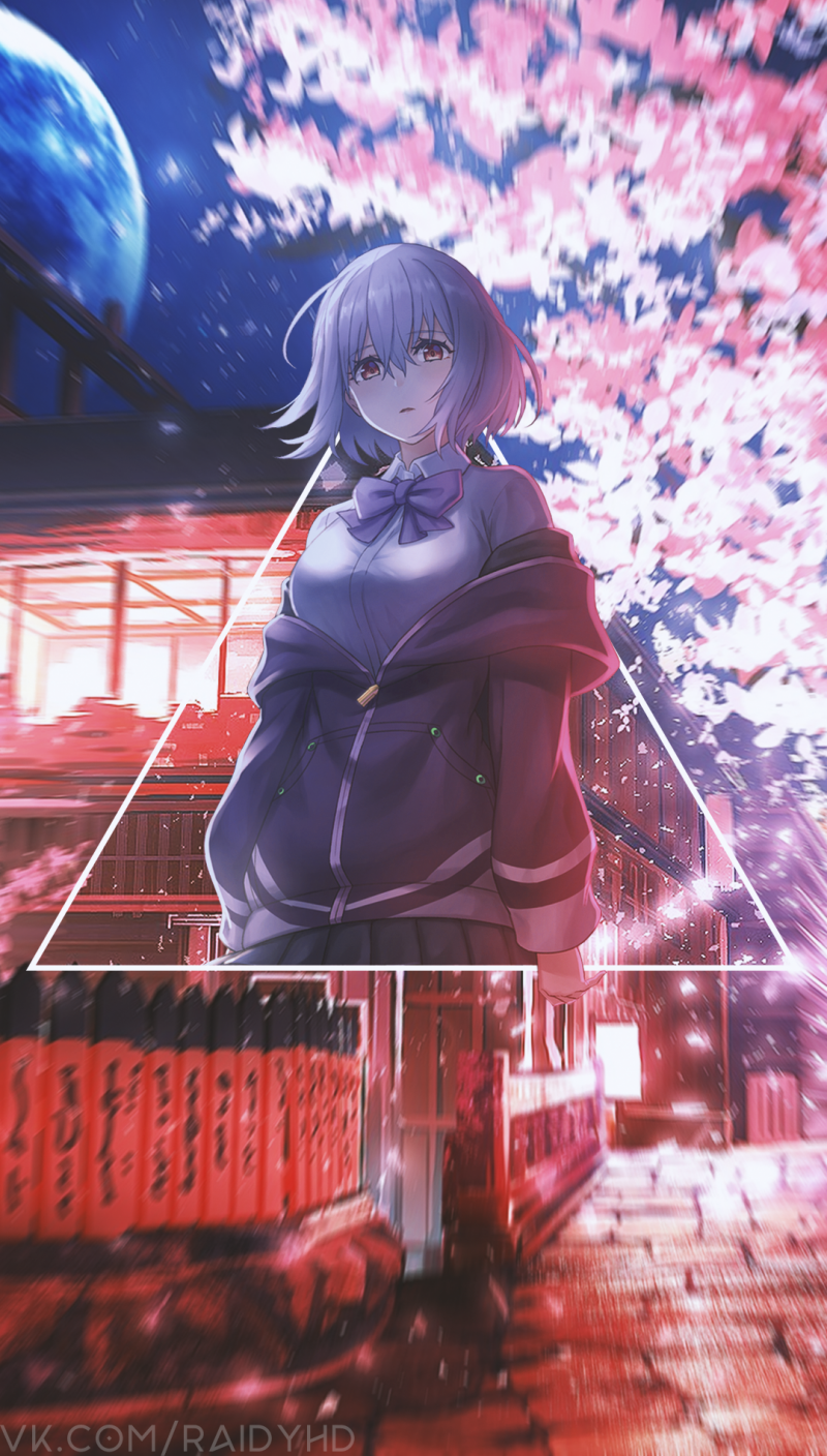 anime girls,anime,picture in picture