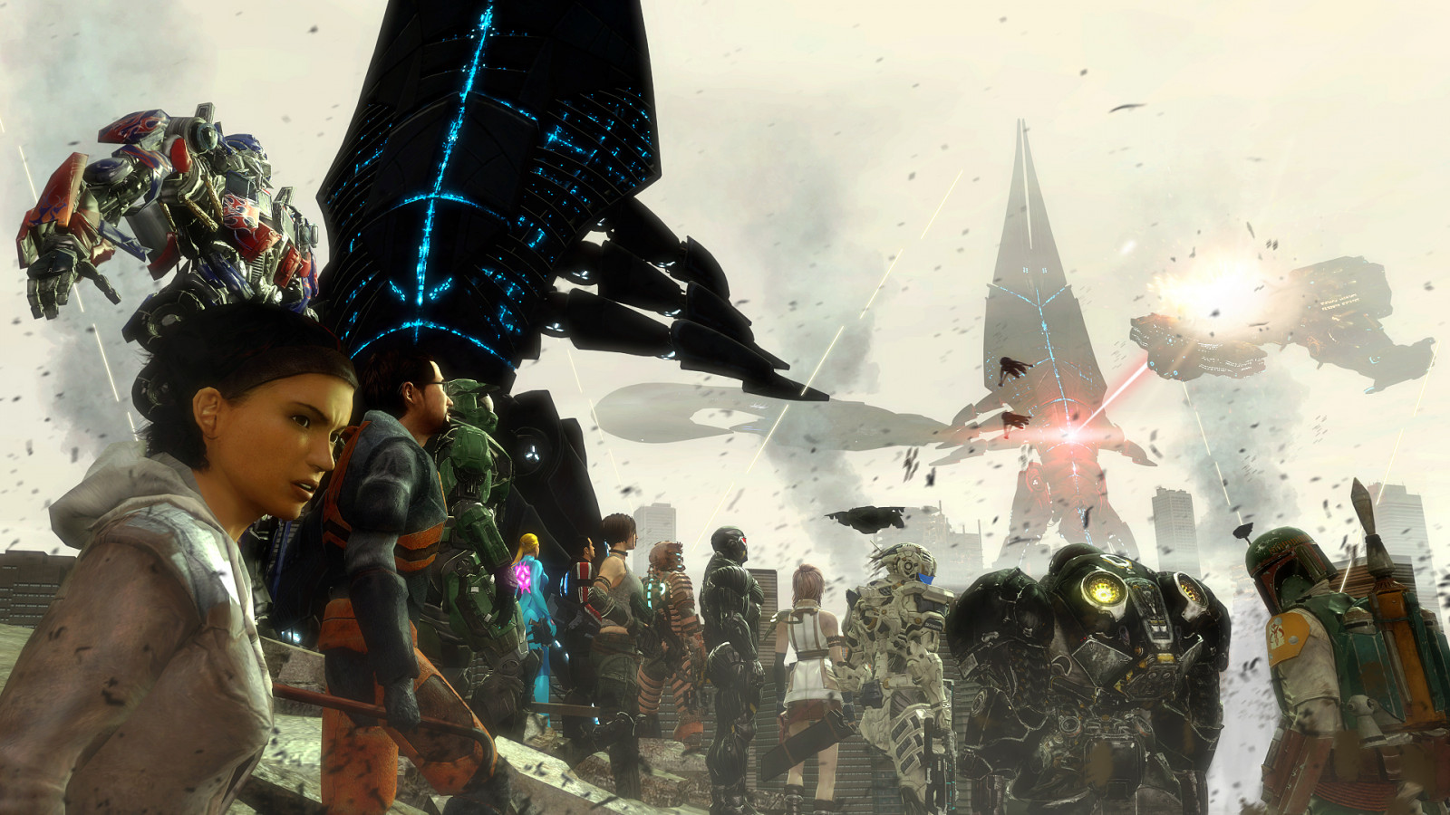Wallpaper digital art, video games, Mass Effect, anime, Transformers