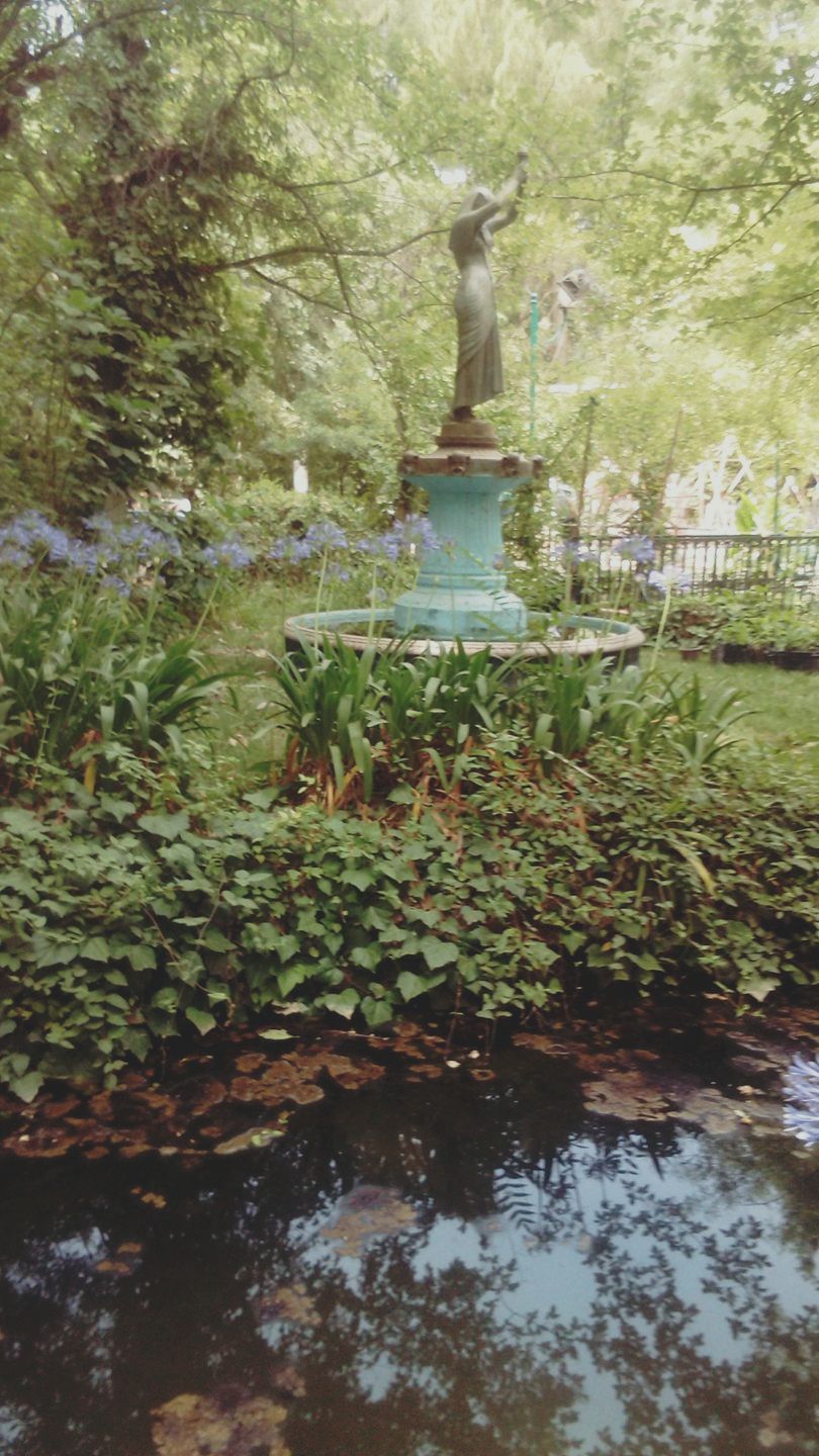 Wallpaper garden, statue 810x1440 mehenninger 1201626 HD