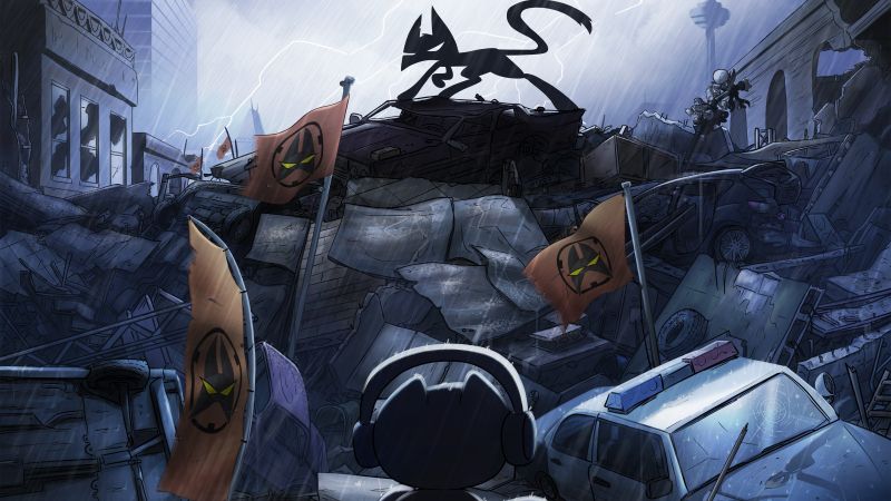 umělecká díla, Monstercat, Snímek obrazovky, pc hry, komiks, UMĚNÍ umělecká díla, Monstercat, Snímek obrazovky, pc hry, komiks, UMĚNÍ