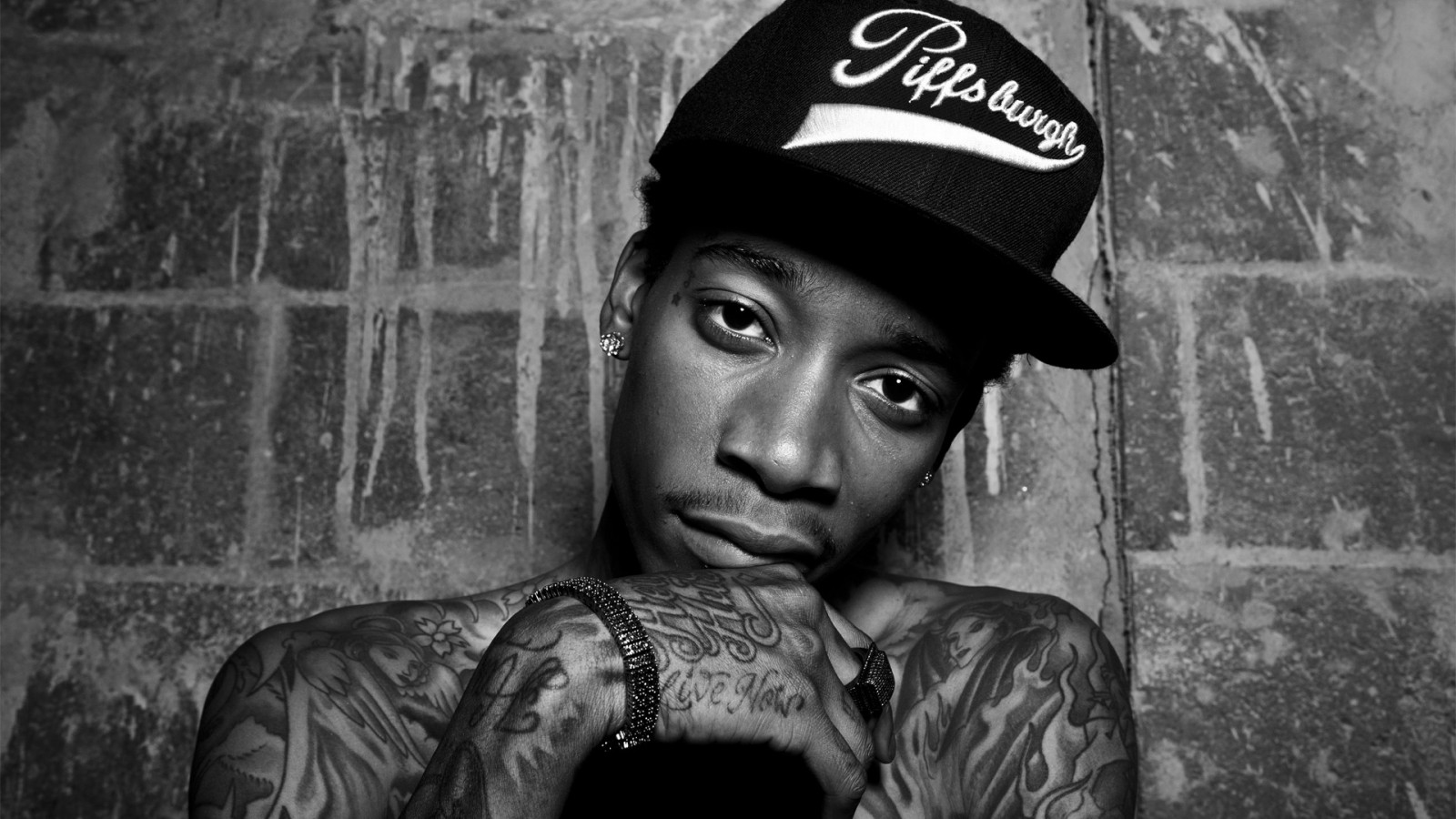 Khalas Wllpaper Rapper Wallpaper : 1920x1080 px, hip, hop, khalifa, rap, tattoo, wiz 1920x1080 ...