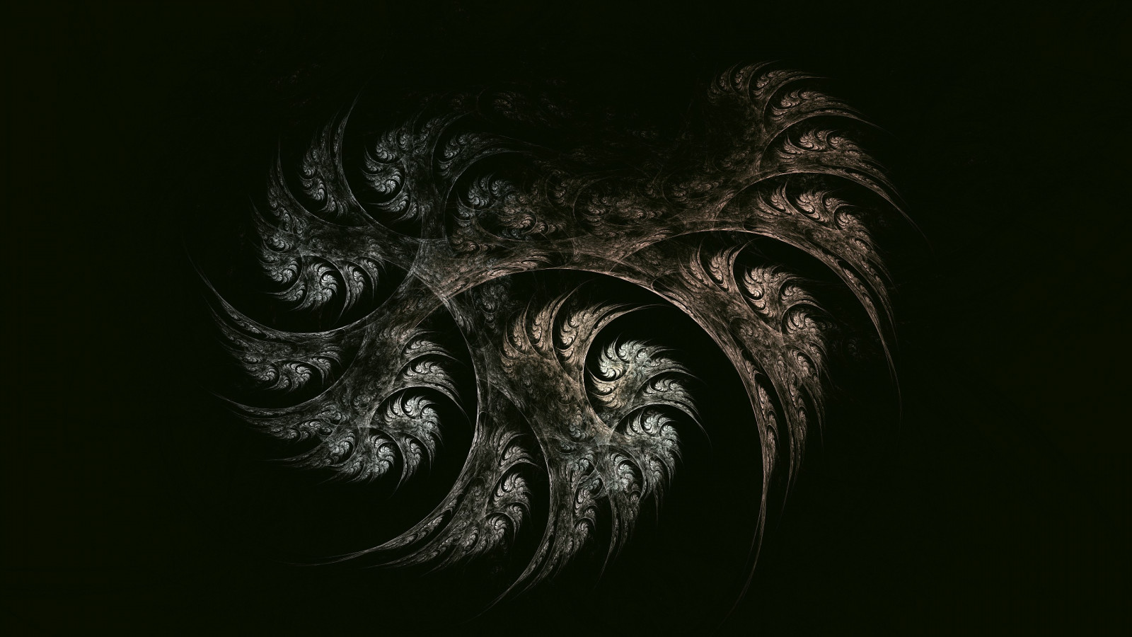 kreslenie, čierna, ilustrácie, digital art, Monochrome, jednoduché pozadie, čierne pozadie, abstraktné, dym, fraktálne, vzor, hlava, ART, tma, 2560x1440 px, počítač tapeta, čierna a biela, monochromatické fotografovanie, fraktálne umenie, varhany, makro fotografie