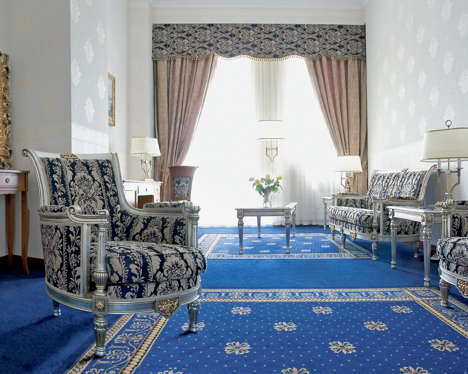 Wallpaper interior, antique, furniture, flooring, flat, hall