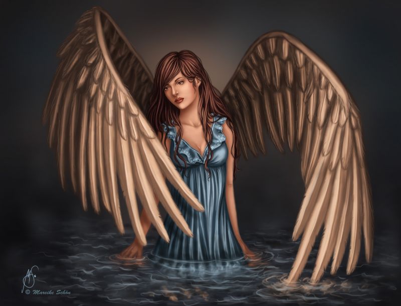 illustration, fantasy art, angel, artwork, mythology, darkness illustration, fantasy art, angel, artwork, mythology, darkness